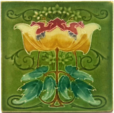 Antique fireplace tile for sale  Shipping to Ireland