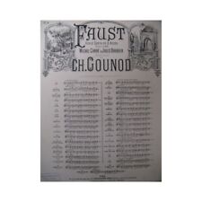 Gounod charles faust d'occasion  Blois