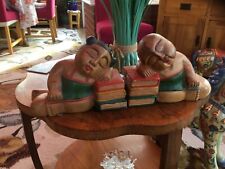 Pair handcarved painted for sale  HARWICH