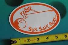 SUN SALT SURF Sexy Girl Lady SUP Paddle - SURF FUSION Vintage Surf ADESIVO, usado comprar usado  Enviando para Brazil