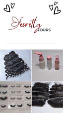 2× 20" Bundle Indian Remy Hair- 2pr Luxe Eyelashes w/glu- Sham,Cond, leav n cond for sale  Shipping to South Africa