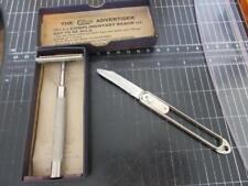 Vintage Christy Co. Sliding Blade John Deere Knife and Christy Safety Razor, used for sale  Shipping to South Africa