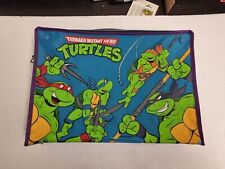 Vintage Teenage Mutant Hero Turtles School Bag Case 1990 UK Figure Storage Ninja for sale  Shipping to South Africa