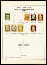 Fiume lotto francobolli usato  Città di Castello