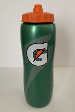 Garrafa de água Gatorade logotipo G espremer verde laranja 32 onças HDPE plástico comprar usado  Enviando para Brazil