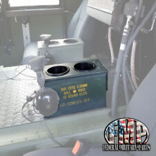 1 MILITARY HUMVEE CUP HOLDER (holds 2 cups) CENTER CONSOLE (A)  M998  1 AMMO CAN for sale  Shipping to South Africa