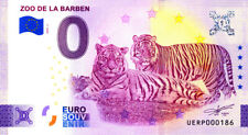 13 LA BARBEN Zoo 2, Tigres, 2024, Billet Euro Souvenir, używany na sprzedaż  Wysyłka do Poland