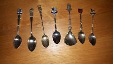 Vintage souvenir spoons for sale  EAST LINTON