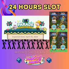 Monopoly Go! Parade Partners Event- Full Carry (24hrs SLOT) for sale  Shipping to South Africa