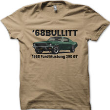 Usado, Camiseta Mustang 390 GT 68 Bullitt retrô filme cult algodão 9036 comprar usado  Enviando para Brazil