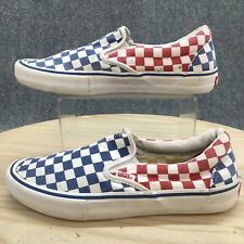 vans checkered shoes slip for sale  Circle Pines