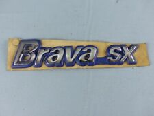 FIAT BRAVA SX sigle insigne monogramme logo badge emblème écusson en plastique comprar usado  Enviando para Brazil