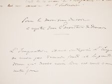 Napoléon iii autographe d'occasion  Paris I