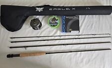 Fenwick Eagle X Fly Rod Combo 9 pés 6 Wt 4 seções com estojo e carretel, linha,... comprar usado  Enviando para Brazil