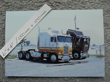 Used, 6X4" 150mmX100mm 1980 PHOTO KENWORTH K100 AERODYNE CABOVER COE TRUCK PHOTO for sale  Shipping to Canada