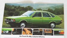 VW VOLKSWAGEN PASSAT Limousine Variant B1 Prospekt Brochure 1978 K comprar usado  Enviando para Brazil