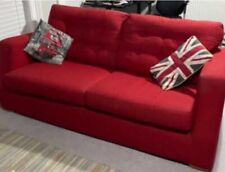 dfs red sofa for sale  BECKENHAM