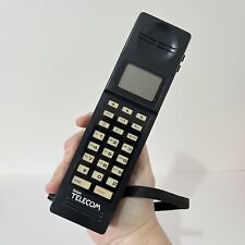 Teléfono celular móvil de los años 80 British Telecom marfil utilería teléfono ladrillo vintage Japón segunda mano  Embacar hacia Mexico