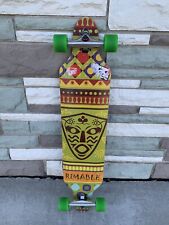 Skate Longboard Rimable Drop Through 41” BOM Verde Havaiano Completo comprar usado  Enviando para Brazil