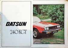 Datsun 240k brochure for sale  BIGGLESWADE