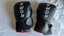 Kwon boxhandschuhe schwarz gebraucht kaufen  Röhrmoos