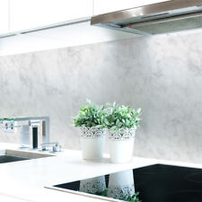 Küchenrückwand Marmor Weiß  Premium Hart-PVC 0,4 mm selbstklebend comprar usado  Enviando para Brazil