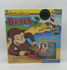 Curious George Discovery Beach Treasure Hunt Juego 2008 100% completo aprendizaje segunda mano  Embacar hacia Argentina