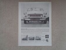 Mgb advertisement 1966 for sale  OLDHAM