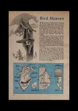 Alimentador de pássaros 1947 como construir planos design exclusivo comprar usado  Enviando para Brazil