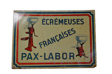 Ancienne plaque publicitaire d'occasion  Neuville-Saint-Rémy
