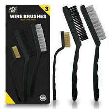 3pk wire brush for sale  LEEDS