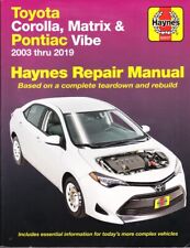 2003-2019 Toyota Corolla Matrix Pontiac Vibe Haynes Manual de Serviço da Loja - USADO comprar usado  Enviando para Brazil