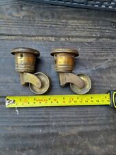 Pair brass cup for sale  LONDON