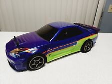 COCHE DE TURISMO HPI RACING ELÉCTRICO RS4 4X4 RADIOCONTROL 1/10 CON NISSAN SKYLINE R34 segunda mano  Embacar hacia Argentina