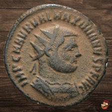 Moneda Imperial Romana - Maximiano (286-305 dC) CONCORDIA MILITVM Antioquía *Q049 segunda mano  Embacar hacia Argentina