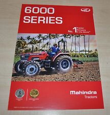 Broszura ciągnika Mahindra 6000 Series na sprzedaż  PL