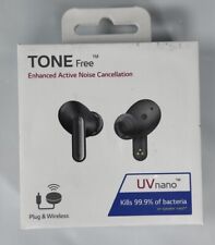 Caja y accesorios para auriculares LG Tone Free Tone FP9 negros Bluetooth segunda mano  Embacar hacia Mexico
