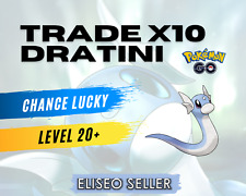 Dratini x10 Pokémon - Pokemon Trade Dratini x10 GO - Chance Lucky Pre Dragonite segunda mano  Embacar hacia Argentina