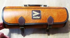 SUPERB MITRE BROWN TUBE TYPE CROWN GREEN BOWLS BAG TO HOLD 2 BOWLS & A JACK for sale  Shipping to South Africa