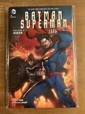 Batman/Superman Vol 4 Siege by Greg Pak (2015, Hardcover) New 52 for sale  Shipping to South Africa