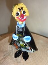 murano sculpture clown d'occasion  Blendecques