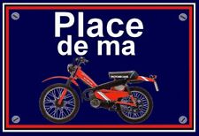 Plaque place motobecane d'occasion  Paris I