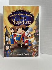 Walt Disney, Os Três Mosqueteiros, Mickey, Donald, Pateta, DVD, 2004, G Muito Bom comprar usado  Enviando para Brazil