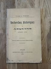 Livre recherches historiques d'occasion  Dijon
