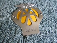 Motor cycle badge for sale  BATTLE