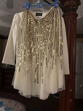Women white sequins for sale  Hollywood