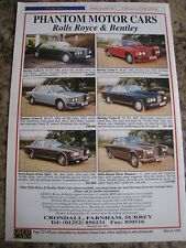 Phantom motor cars for sale  BRISTOL