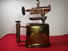 Vintage Brass Rectangular Polished The Turner Brass Works Blow Torch for sale  Shipping to South Africa
