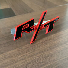 Usado, OEM para emblemas de grade frontal RT emblema de carro R/T novo adesivo de placa de identificação preto vermelho comprar usado  Enviando para Brazil