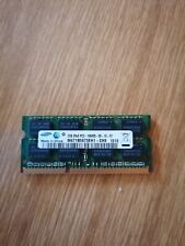 Samsung 2GB PC3-10600S DDR3 2Rx8 1066 Notebook Arbeitsspeicher RAM #4002 comprar usado  Enviando para Brazil